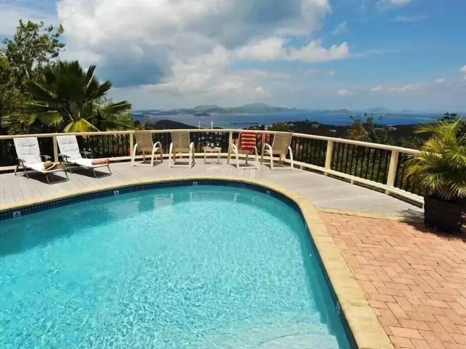 Cielo Vista Villa 3 Bdrm Sleeps 6 Heavenly View Cruz Bay Dış mekan fotoğraf